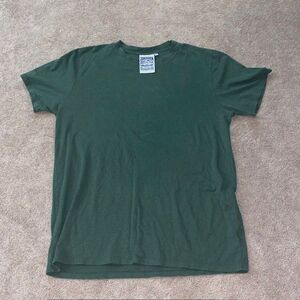 Jungmaven Crewneck Hemp, Organic Cotton T-Shirt Green Men's Size XL